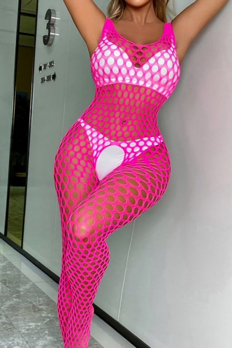 Exotic Dancer Fishnet Bodystocking Bodysuit 1 Piece